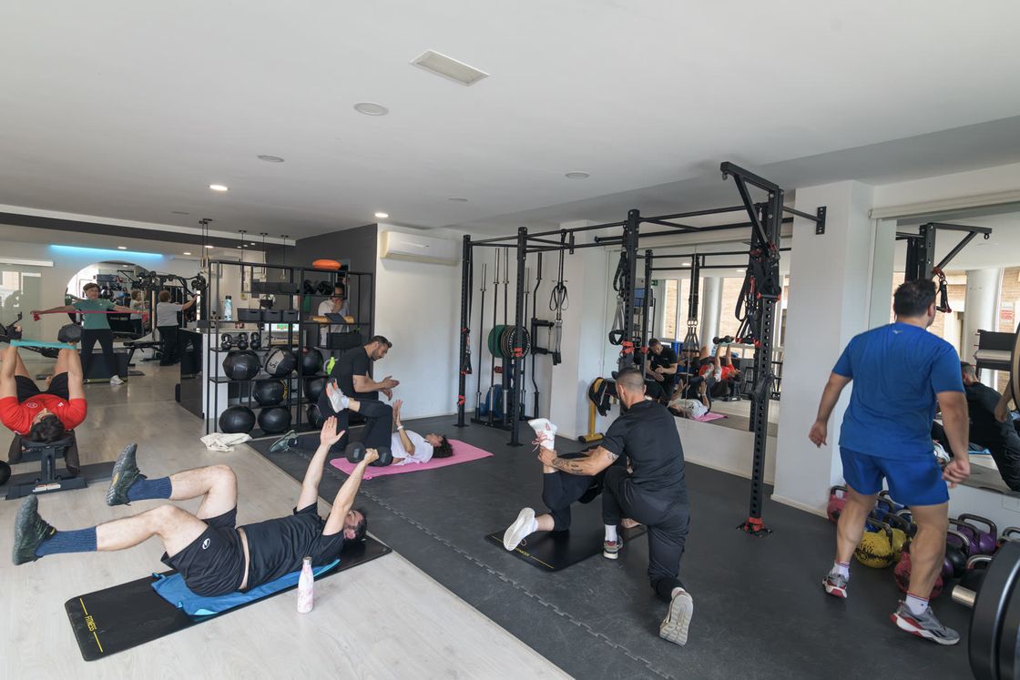 Sala de entrenamiento del Centro Toni Alonso